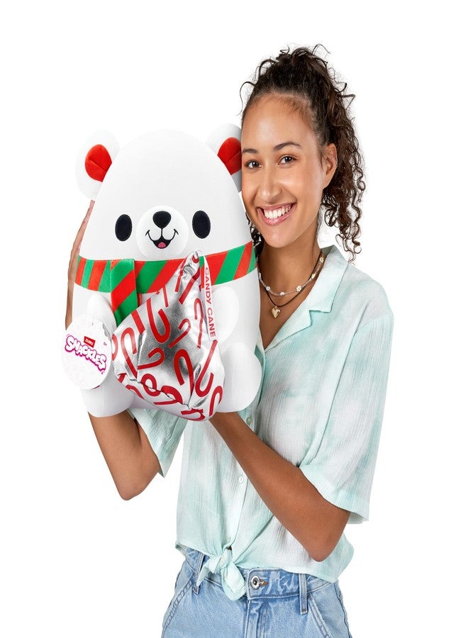 سناكيلس دمية سناكلز الدب القطبي مع القبلات، مقاس 14 بوصة، من إنتاج شركة زورو، دمية فائقة النعومة، دمية قابلة للتجميع من علامات تجارية مرخصة، حيوان محشو، هدية مثالية، مناسبة للعطلات - Image 5